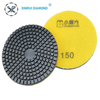 Xinrui Diamond Polishing Pad για το μαρμάρινο polishing υγρό ξηρό λειτουργία προσαρμογή