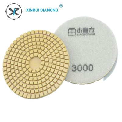 Xinrui Diamond Polishing Pad Προσαρμοσμένη αίτηση για την γυάλωση κρυσταλλωμένου γυαλιού