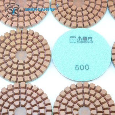Xinrui Diamond Polishing Pad Προσαρμοσμένη αίτηση για την γυάλωση κρυσταλλωμένου γυαλιού