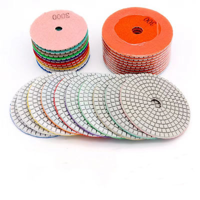 Xinrui Diamond Polishing Pad Προσαρμοσμένη αίτηση για την γυάλωση κρυσταλλωμένου γυαλιού