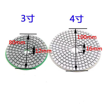 Xinrui Diamond Polishing Pad Προσαρμοσμένη αίτηση για την γυάλωση κρυσταλλωμένου γυαλιού
